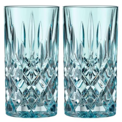 Nachtmann Noblesse longdrinkglas 2-pack, aqua