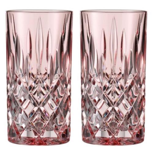 Nachtmann Noblesse longdrinkglas 2-pack, rosé