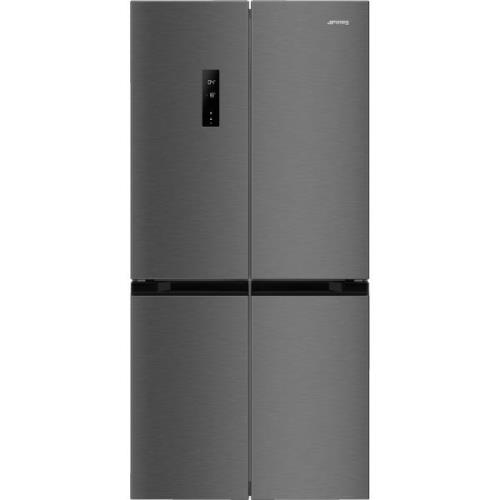 Smeg FQI48KD French Door kylskåp, svart