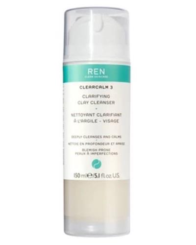 REN Clearcalm 3 - Clarifying Clay Cleanser 150 ml