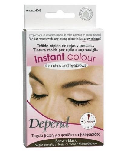 Depend Instant Colour For Lashes And Eyebrows - Brown-Black - Art. 404...