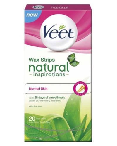 Veet Wax Strips Natural Inspirations Normal Skin