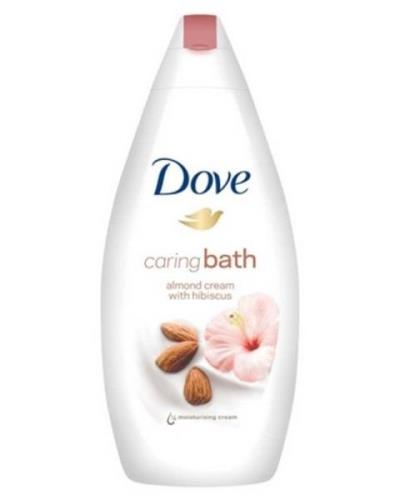 Dove Caring Bath Almond Cream With Hibiscus Body Wash 750 ml