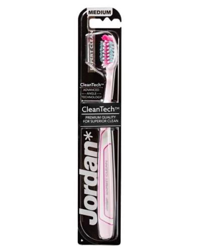 Jordan CleanTech Medium Toothbrush Rose