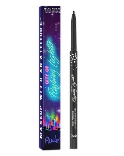 Rude Cosmetics City Of Flashing Lights Black (U) 1 g