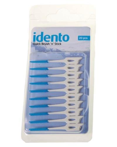 Idento Quick Brush´n´stick (Blå)   20 stk.