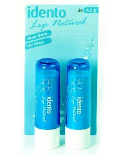 Idento Lip Naturel Aloe Vera Turquoise 4 g 2 stk.