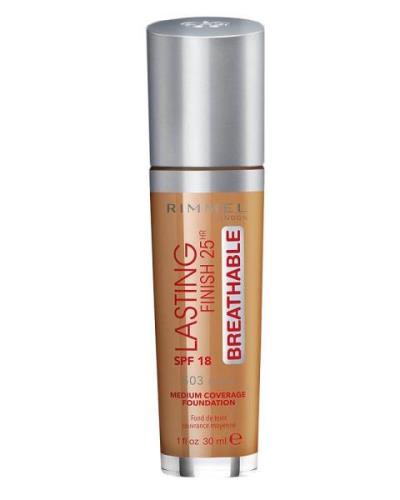 Rimmel Lasting Finish 25th Breathable SPF 20 504 Deep Mocha 30 ml