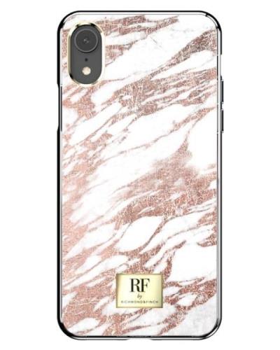 RF By Richmond And Finch Rose Gold Marble iPhone Xr Cover