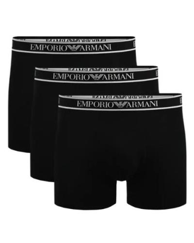 Armani 3 Pack Stretch Cotton Boxer Black XL