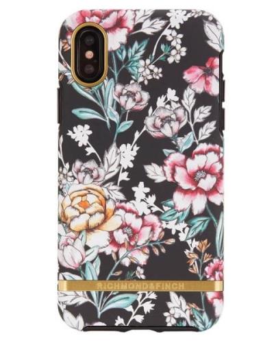 Richmond And Finch Black Floral iPhone X/Xs Cover (U)