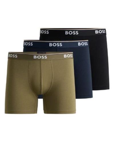 Hugo Boss 3-pack Boxer Brief Boxer Long Str. M   3 stk.