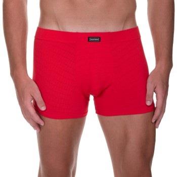 Bruno Banani Kalsonger Check Line 2.0 Shorts Röd polyamid Small Herr