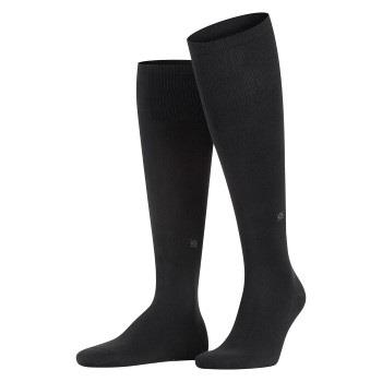 Burlington Strumpor Dublin Cotton Knee High Sock Svart bomull Strl 40/...