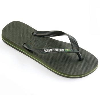 Havaianas Brasil Logo Oliv Strl 33/34 Herr