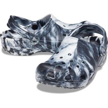 Crocs Classic Marbled Clog Svart/Vit US M5/W7 (EU 37-38)