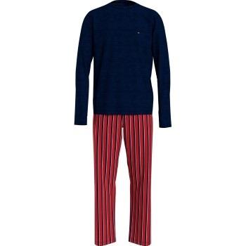 Tommy Hilfiger Original Organic Cotton Pyjama Blå/Röd ekologisk bomull...