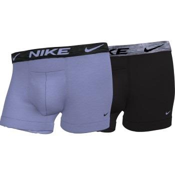 Nike Kalsonger 2P Dri-Fit ReLuxe Trunk Lila/Svart Small Herr