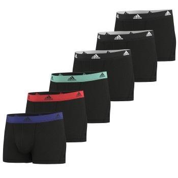 adidas Kalsonger 12P Active Flex Cotton Trunks Svart bomull Small Herr