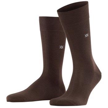 Burlington Strumpor Dublin Men Socks Mörkbrun bomull Strl 40/46 Herr