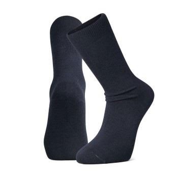 Panos Emporio Strumpor 3P Carl Flat Knit Socks Navy One Size Herr