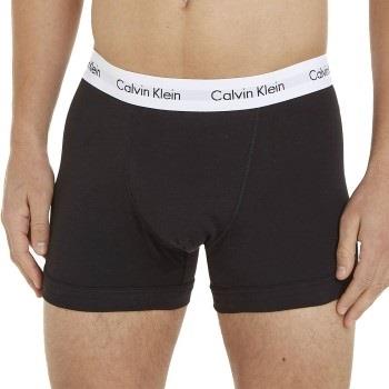 Calvin Klein Kalsonger 6P Cotton Stretch Trunks Svart randig bomull Sm...