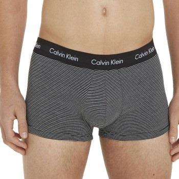 Calvin Klein Kalsonger 3P Cotton Stretch Low Rise Trunks Svart randig ...