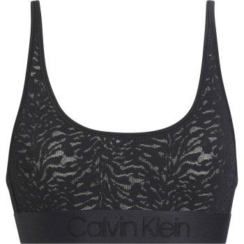 Calvin Klein BH Intrinsic Lace Bralette Svart Small Dam
