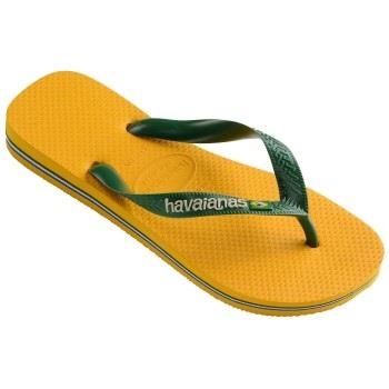 Havaianas Brasil Logo Gul Strl 33/34 Herr