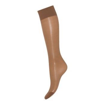 Deocy Silk Look 20d Kneehighs Strumpbyxor 2P Ljusbrun polyamid One Siz...