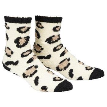 Damella Strumpor Fluffy Socks Leopard polyester Strl 39/42 Dam