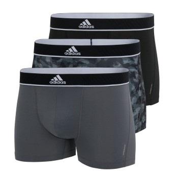 adidas Kalsonger 3P Sport Trunk Grå/Svart polyester Small Herr