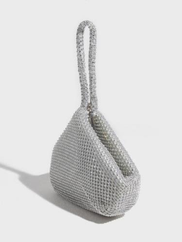 Only - Handväskor - Silver - Onlaudrey Glitter Handbag Acc - Väskor - ...