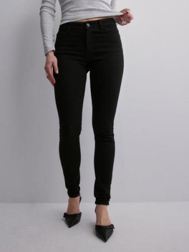 Pieces - Skinny jeans - Black Denim - Pcdana Mw Skinny Jeans BL102 Noo...