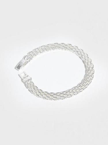 Muli Collection - Armband - Silver - Meshlink Bracelet - Smycken - Bra...