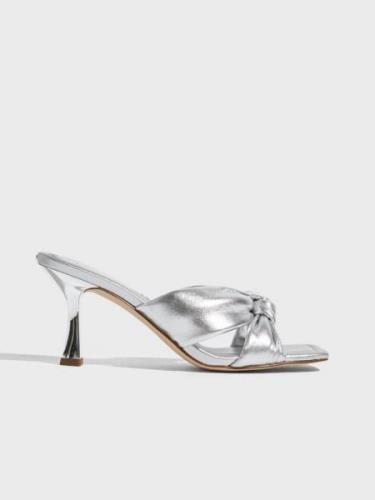 Michael Kors - High heels - Silver - Elena Heeled Sandal - Klackskor