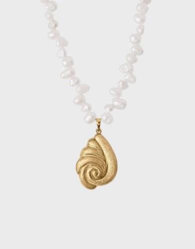 Muli Collection - Guld - Seashell Necklace