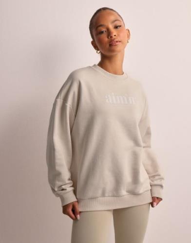 Aim'n - Beige - Club Terry Sweatshirt