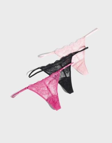 Nelly - Multi/Mönstrad - Our Memories Thong 3-pack