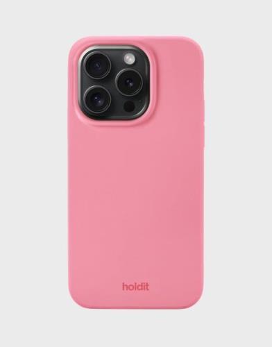 Holdit - Rosa - Silicone Case iPhone 15 Pro