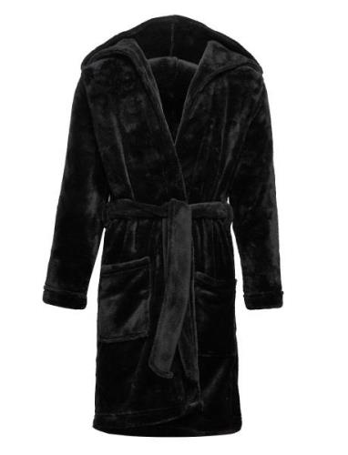 Claudio Boys Recycled Robe Morgonrock Badrock Black Claudio