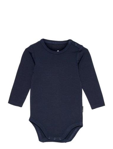 Jbs Of Dk Body Ls Bamboo, Fsc. Bodies Long-sleeved Blue JBS Of Denmark