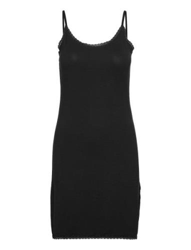 Almann Slip Dress Kort Klänning Black Noa Noa