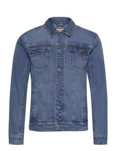 Bhnaril Outerwear Jeansjacka Denimjacka Blue Blend