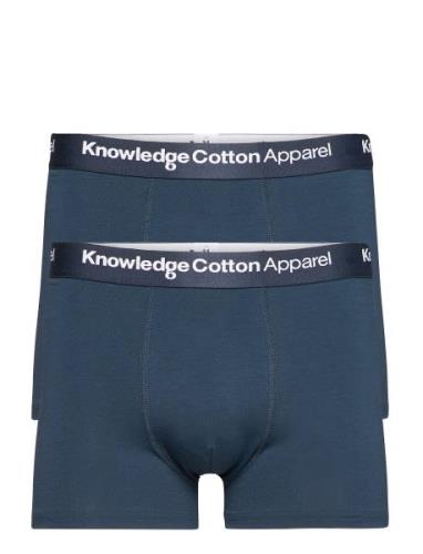 2-Pack Underwear - Gots/Vegan Boxerkalsonger Blue Knowledge Cotton App...