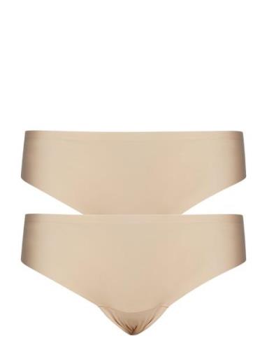 Dream Invisibles Thong Stringtrosa Underkläder Beige Magic Bodyfashion