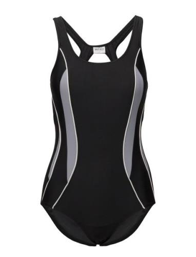 Swimsuit Alba Sport Baddräkt Badkläder Black Wiki