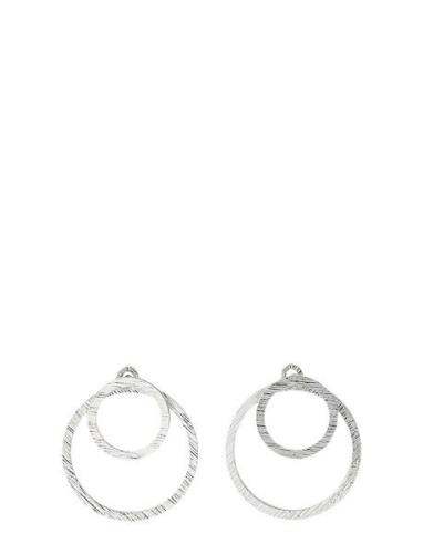 Zooey Accessories Jewellery Earrings Hoops Silver Pilgrim