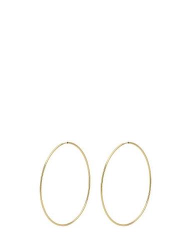 Sanne Accessories Jewellery Earrings Hoops Gold Pilgrim