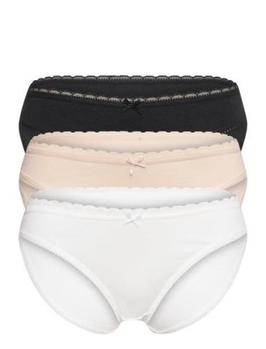 - Naomi-3Pp Brief Trosa Brief Tanga White Dorina